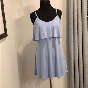 Express dress sky blue